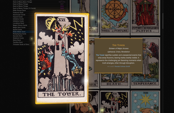 Rider-Waite Tarot Deck for 5eTools