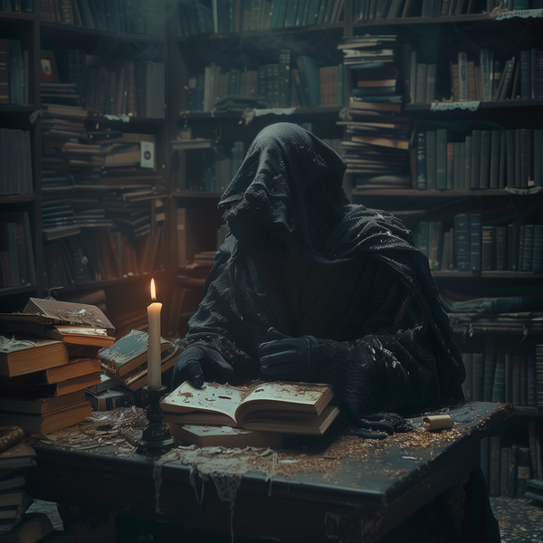 D100 Books in a Pyoran Library